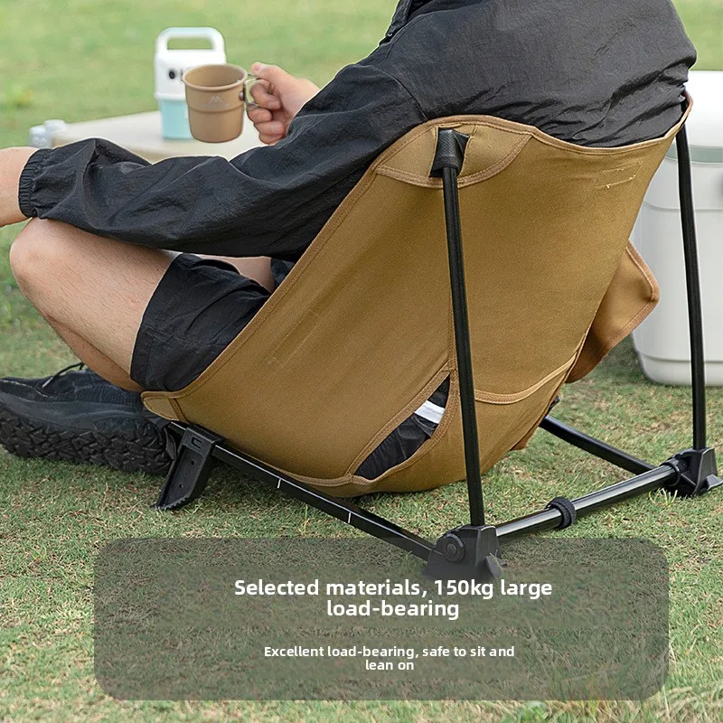 طاولة قابلة للطي للاستخدام الخارجي من Mountainhiker وكرسي محمول قابل للتعديل للتخييم كرسي قابل للطي للتخييم والصيد كرسي الشاطئ #1