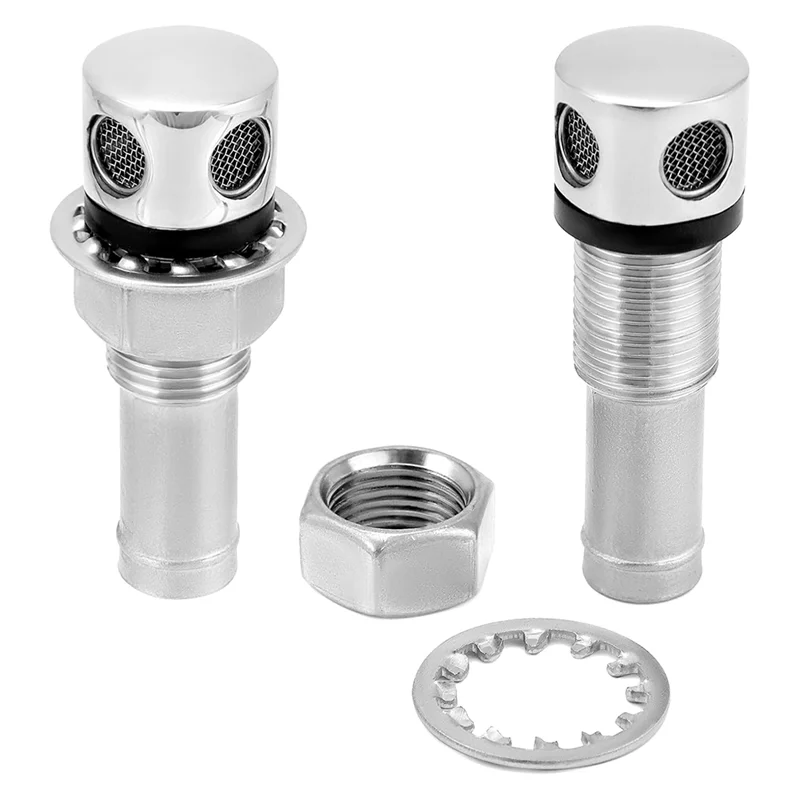 ABZV-Duty 연료 가스 탱크 벤트 핏 5/8"(16Mm) I.D. 호스, 선박, 요트 및 고속철도 캐빈용 316 스테인레스 스틸