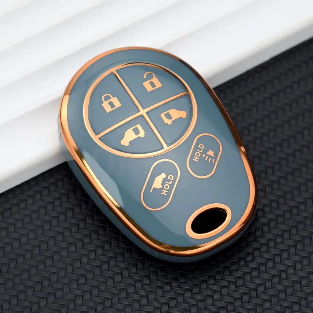 6 Buttons TPU Remote Car Key Fob for Toyota Sienna Tundra Sequoia Tacoma Camry Highlander Aurion 2004-2018 Auto Accessories view 4