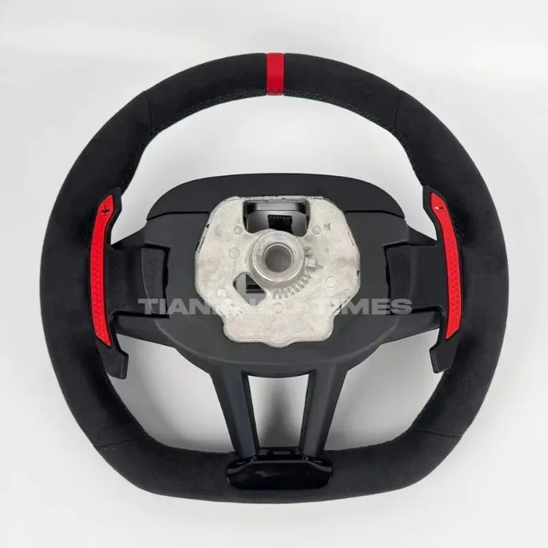 Series M240i G42 G20 330i Lci G22 540i G30 M550i G11 G12 G15 G16 X3 G01 X5 G05 Alcantara Heated Led Steering Wheel view 6