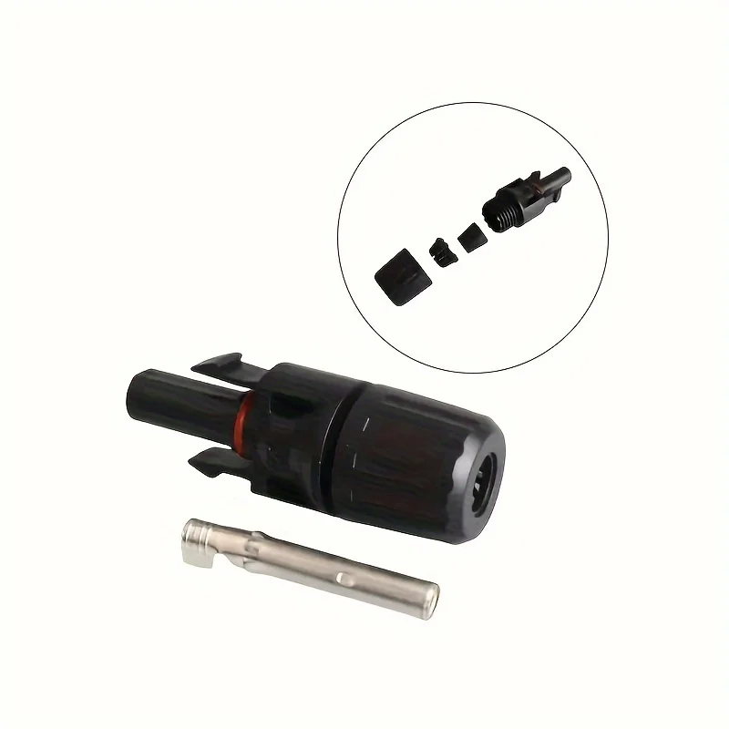 200/100/40/20/10/5 Piece Dc Solar Connector 1000V30A Panel Stecker Ip67 Waterproof Connector Kit for Pv/Mc Cable 2.5/4/6mm2 image 5
