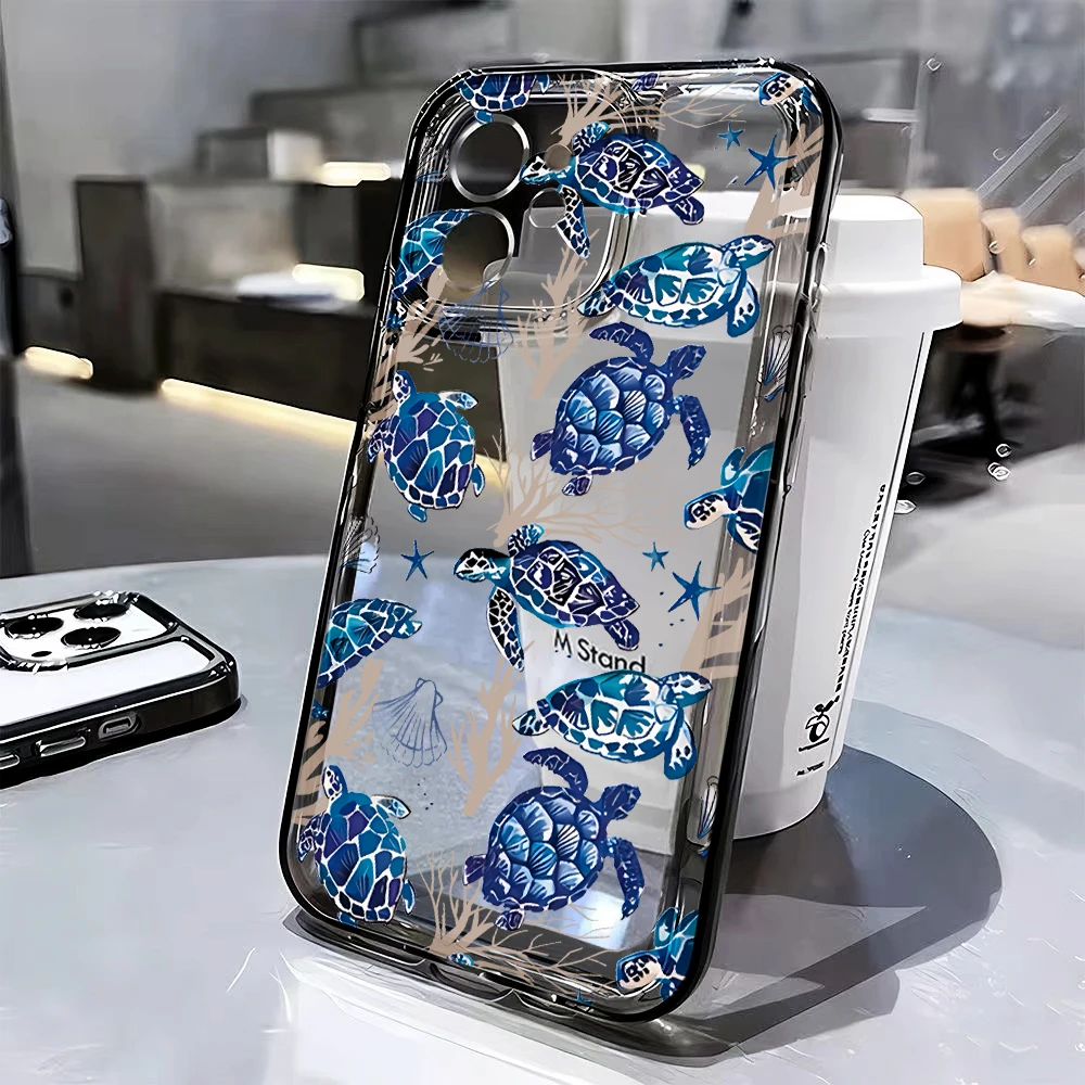 Für iPhone 17 15 16 14 Pro Max Hülle Plus mit Ozean-Poster-Muster für iPhone 13 11 12 ProMax XS XR XS 7 8 Plus 16E INS Hüllen – Detail 6