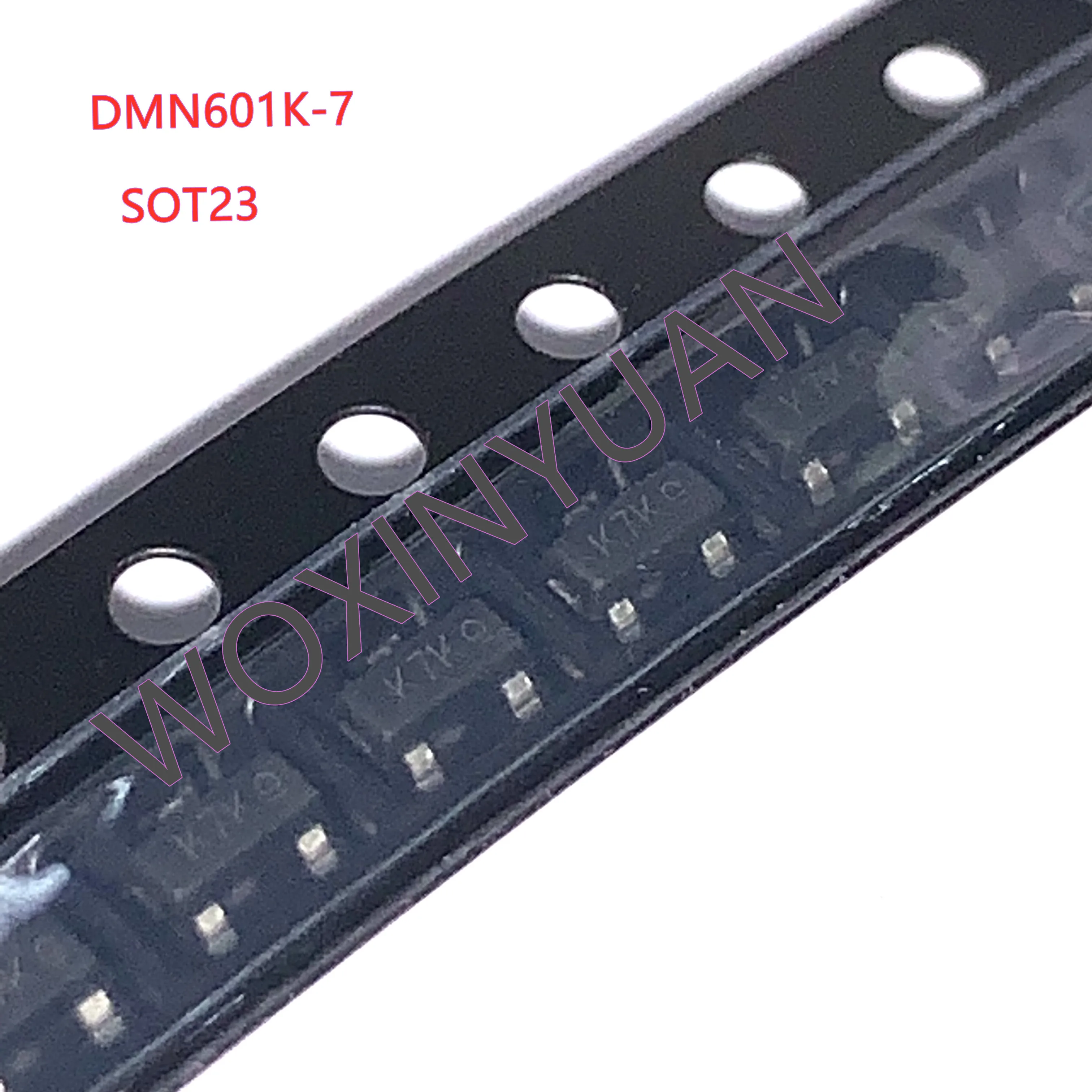 

100PCS/LOT DMN601K-7 DMN601K 601 SOT23 N-CHANNEL ENHANCEMENT MODE FIELD EFFECT TRANSISTOR