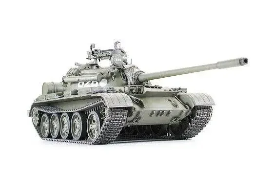 Russian Medium Tank T-55A Tamiya 1/35 plastic model kit 35257 Model Building