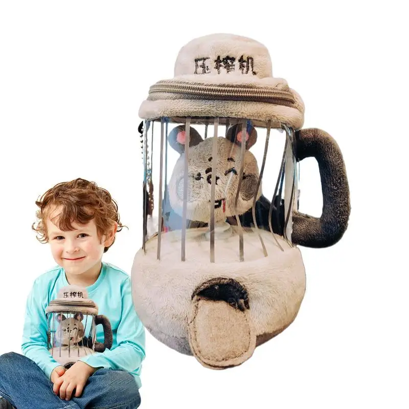 

Mice Plush Cartoon Plush Toy Nursery Decor Easter Basket Stuffers Kitchen Role-Play Props With Pull-String For Imagination