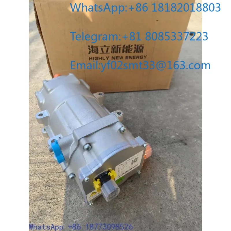 EVS34AHCCAE-8AJ EV Scroll Air Conditioning Compressor R407C DC200-750V CAN Communication Electric Bus A/C Cooling Pump