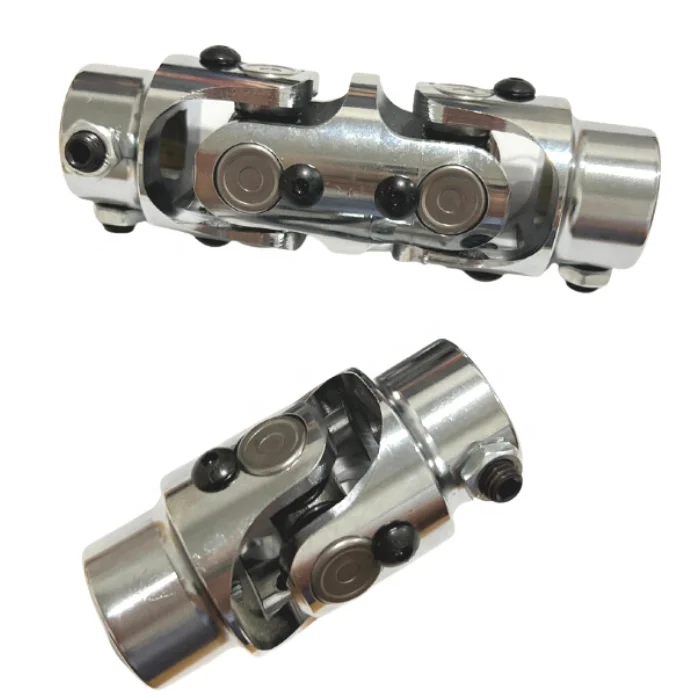 

Chrome Steel Universal Cardan Joint Single Double Steering Shaft Stainless Steel U-Joint Coupling Cross Structure for Machinery