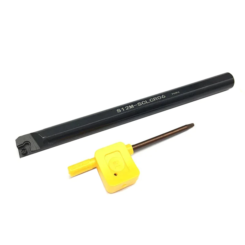 1 adet CNC torna sıkıcı Bar takım tutucu S06K S07K S08K S10K S12M SCLCR06 SCLCL06 İç torna takım tutucu için CCMT06 CCGT06