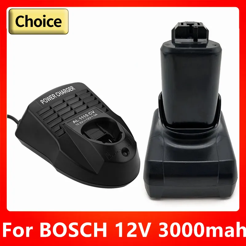 

12V 3.0Ah BAT420 Replacement Battery for Bosch BAT411 BAT412 BAT413 BAT414 10.8-Volt Max Battery Cordless Power Tool