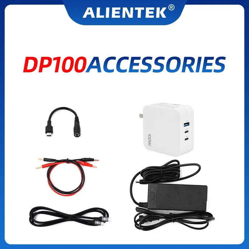 DP100 DC Power Supply Accessories Alligator clip test cable C2C data cable 32V power adapter for DP100 output