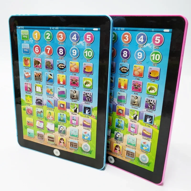 Children's English Learning Machine Simulation Computer Story Voice Point Reading Machine Tablet Machine Puzzle Toys