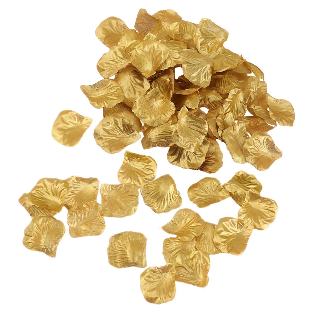 1200pcs Artificial Rose Petals Lightweight Colorfast Simulation Rose Petals For Wedding Party Decorations Holiday Celebration