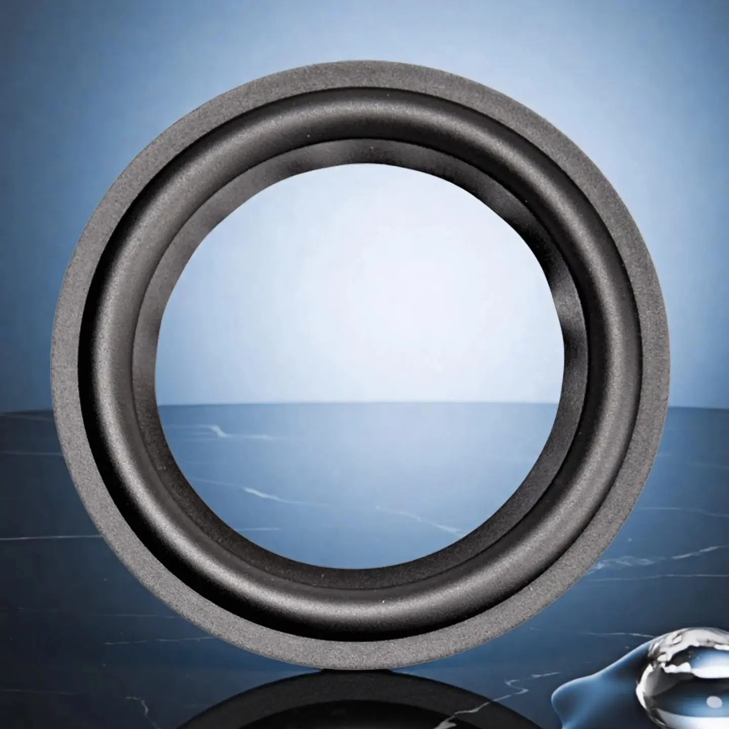 2PCS 4-12 inch Woofer Speaker Repair Parts Rubber Surround Edge Folding Ring Subwoofer(100~300mm) 4 5 6.5 7 8 10 12