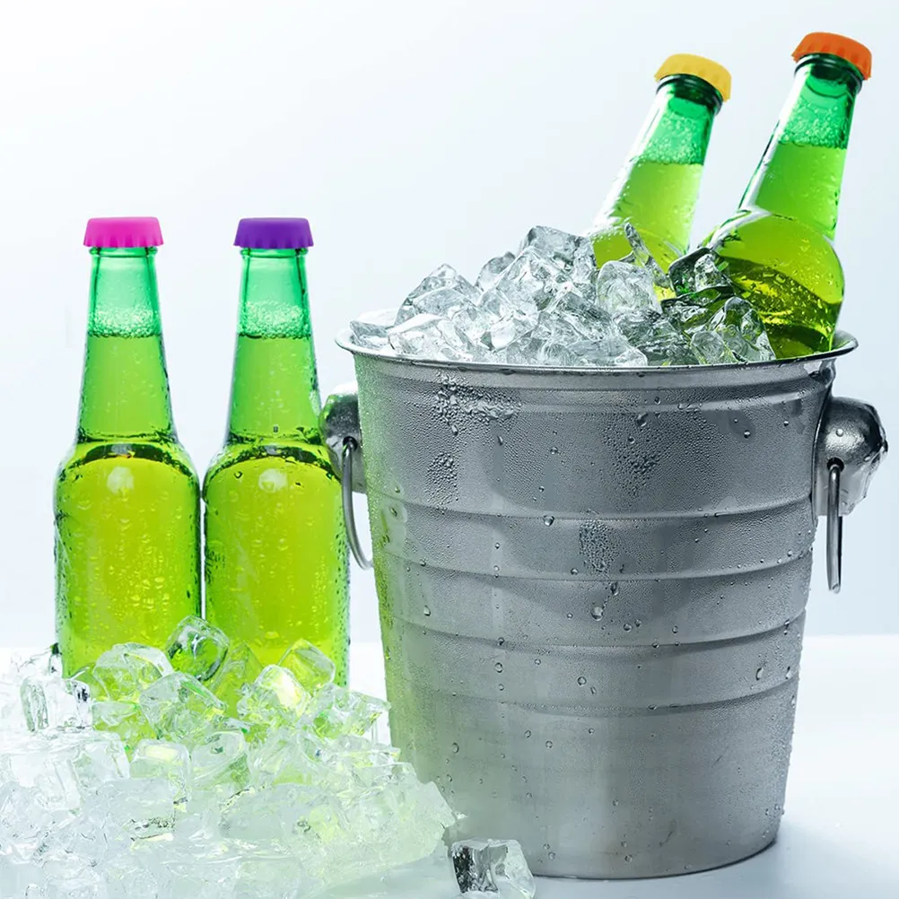 

Набор из 18 креативных силиконовых колпачков для пивных бутылок: развивающие игрушки для детей, круглые заглушки-пробки для герметизации бутылок