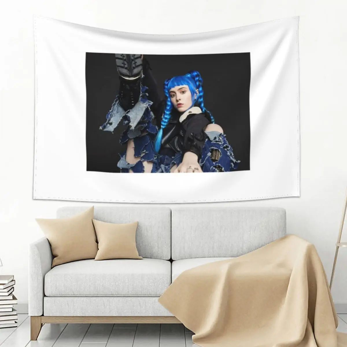 

ashnikko Tapestry Bedroom Deco On The Wall Room Decor Aesthetic Tapestry