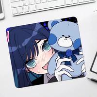 Ado Small Desk Pad Laptop  Anti-slip Rubber Mouse Pad Desk Gadgets Anime Figure Hentai Virtual Idol Alfombrilla Escritorio Mat