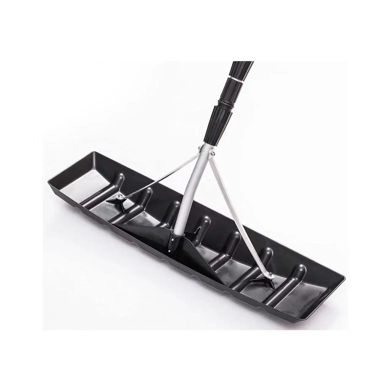 핫 세일 야외 접이식 삽 눈 지붕 제거 도구 텔레스코핑 알루미늄 핸들 포함