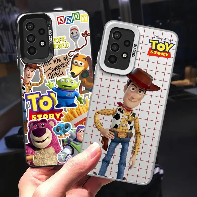 Disney Toy Story Buzz Woody phone cases for Samsung Galaxy A34 A23 A15 4G A35 A52 A54 5G A32 A13 A55 A33 funda Back Shell Cover