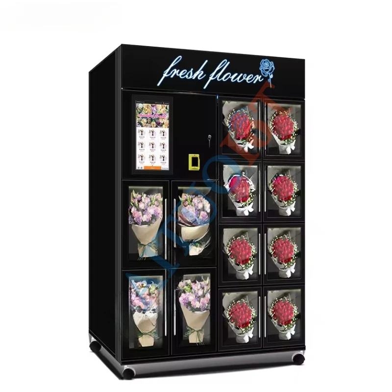 12-Door Smart Flower Vending Machine 21.5