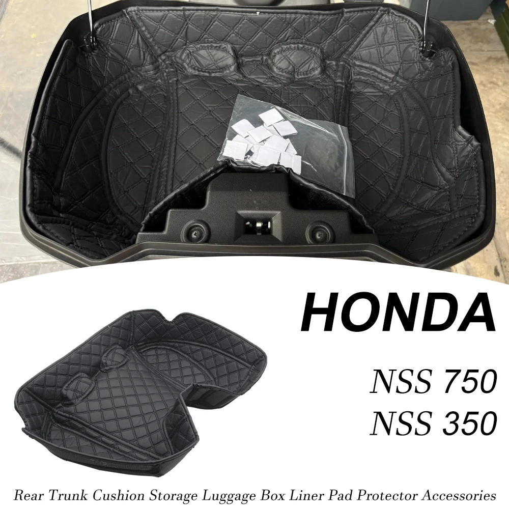 For Honda Forza 350 750 NSS750 XADV750 ADV350 NT1100 Rear Trunk Cushion Storage Luggage Box Liner Pad Protector Accessories