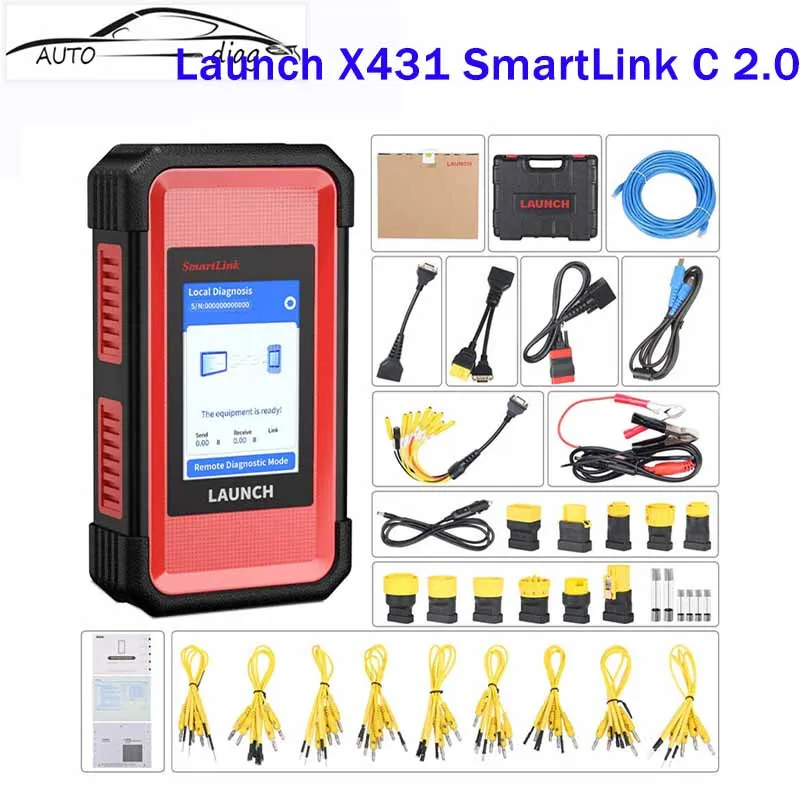 

2023 New Launch X431 SmartLink C 2.0 Heavy-duty Truck Module for Commercial Vehicles/ Passenger Work with X-431 PRO3/ V+/PRO3S