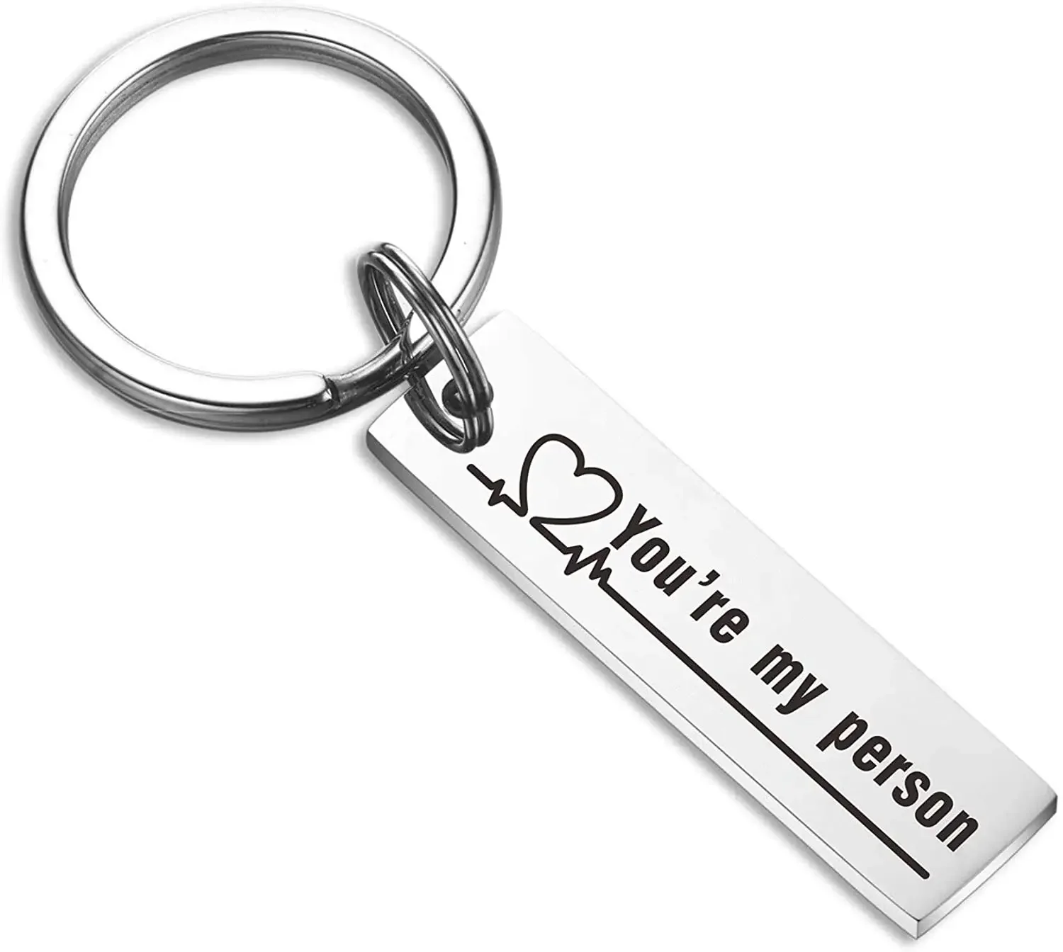 You are My Person You Will Always Be My Person Gifts for Best Friends Bff Women Teens Girls Keychain