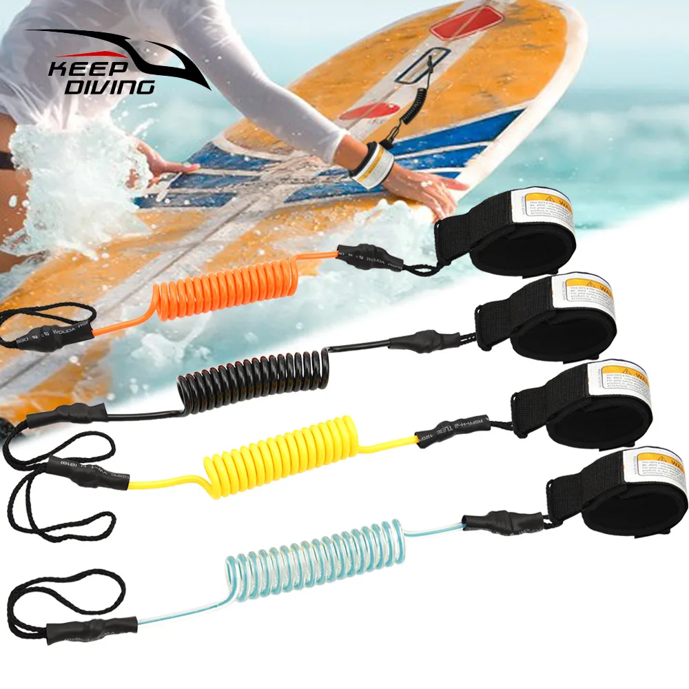 

Paddleboard Surfing Safety Hand RopeTPU Surfboard Tie Down RopeWater Ski Traction RopePaddle Safety RopeJB-A31