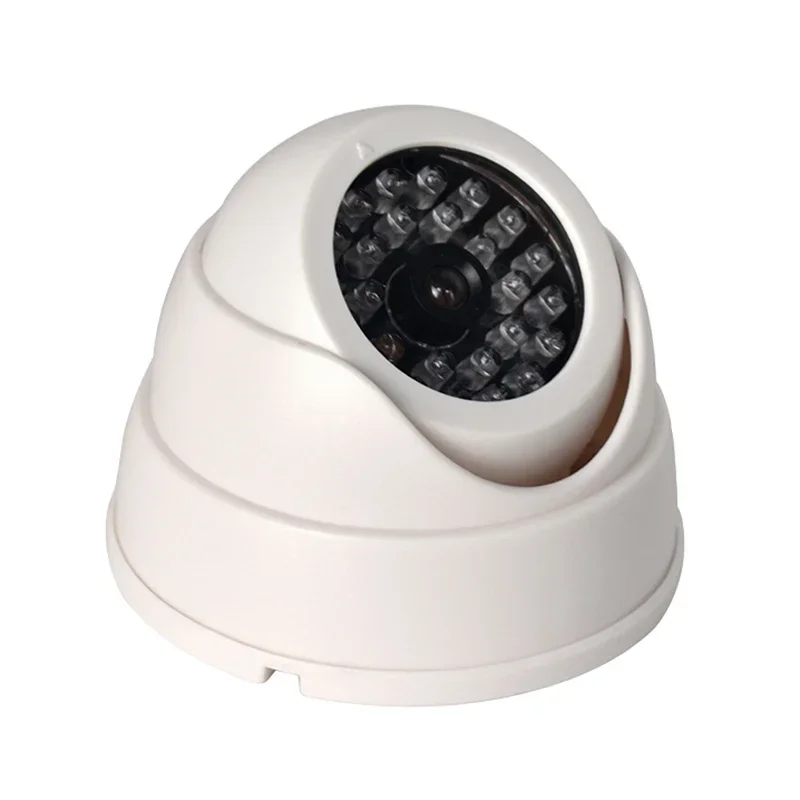 Fausse caméra de sécurité clignotante lumière LED rouge extérieure intérieure Surveillance à domicil