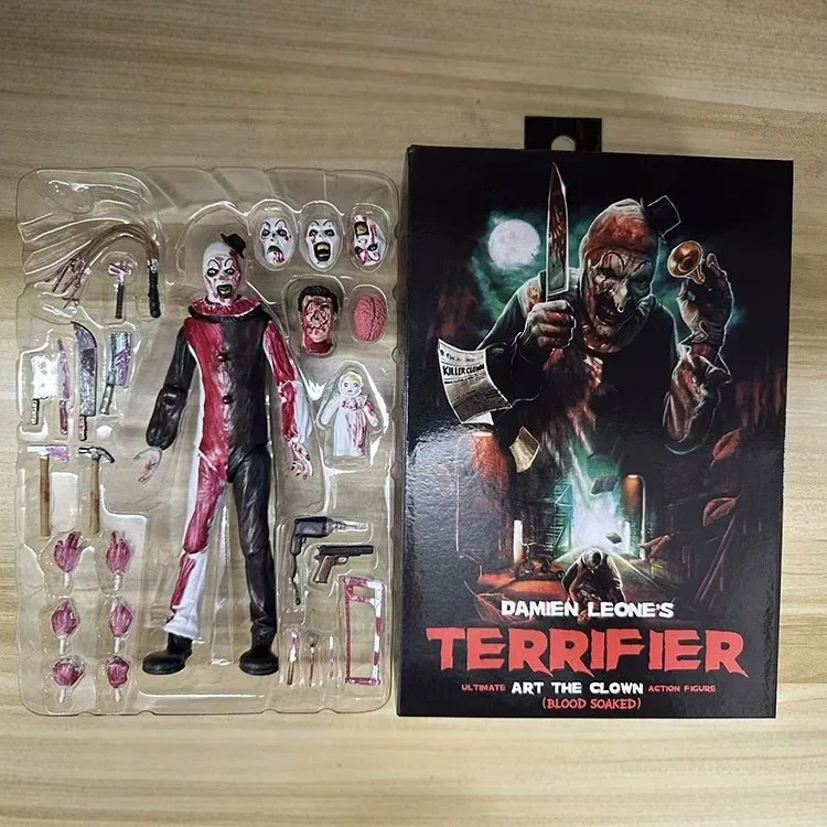 Figura Coleccionable de Terror de la Película Terrifier: Art the Clown BLOODBATH Joker, para Halloween