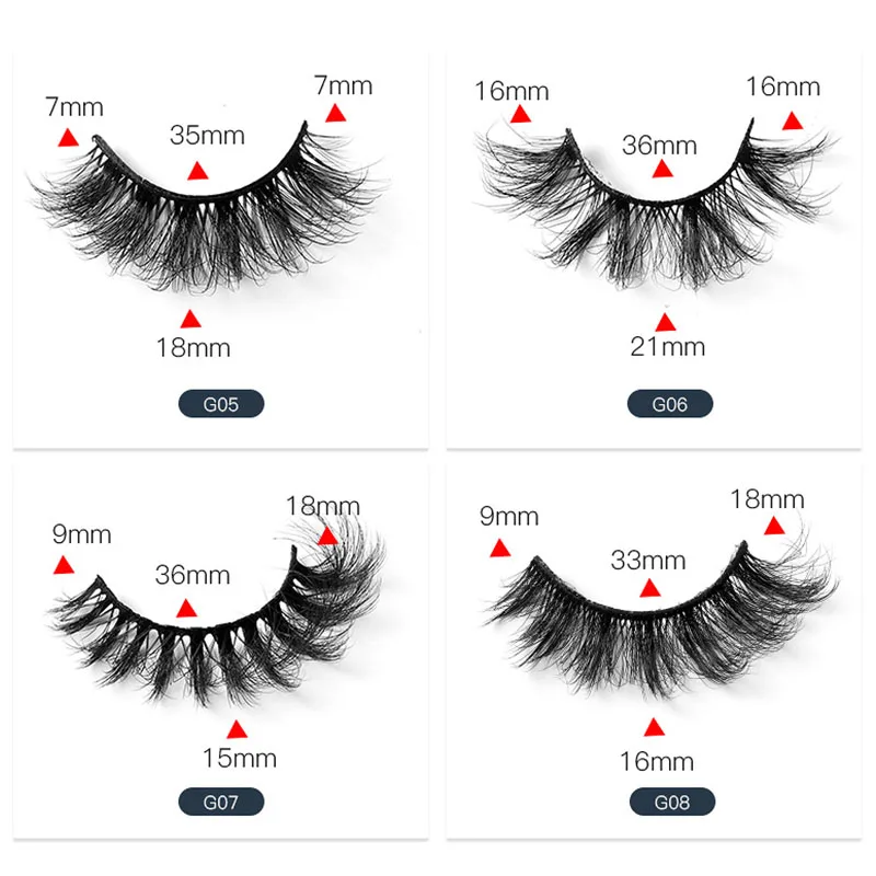 جديد 5 أزواج 25 مللي متر 8D رموش اصطناعية السائبة فو مع مخصص Wispy الطبيعية المنك رمش رقيق الرموش الصناعية أدوات ماكياج بالجملة #6