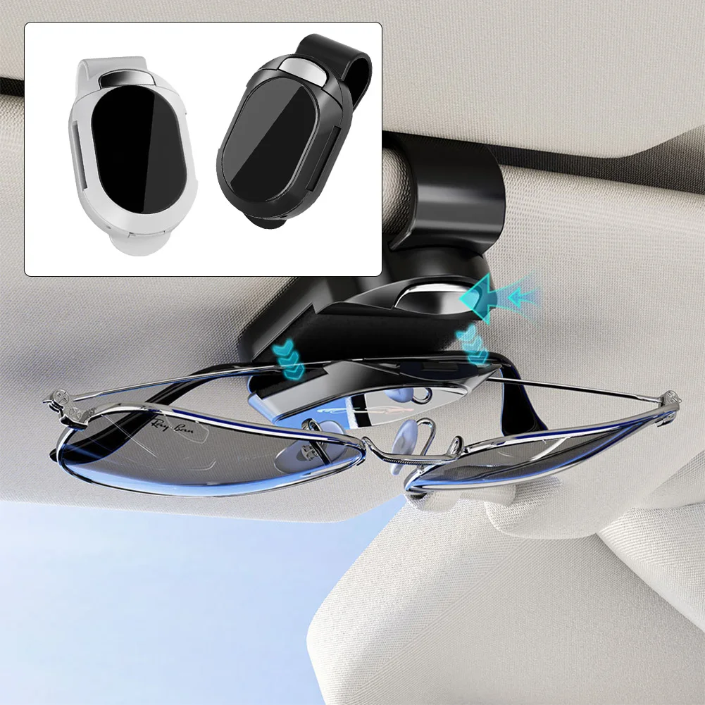 منظمة السيارة 72*40*37 مللي متر حامل مكبرة للسيارة حامل مانع للانزلاق سهل التركيب استخدام عدسات واقية بيد واحدة