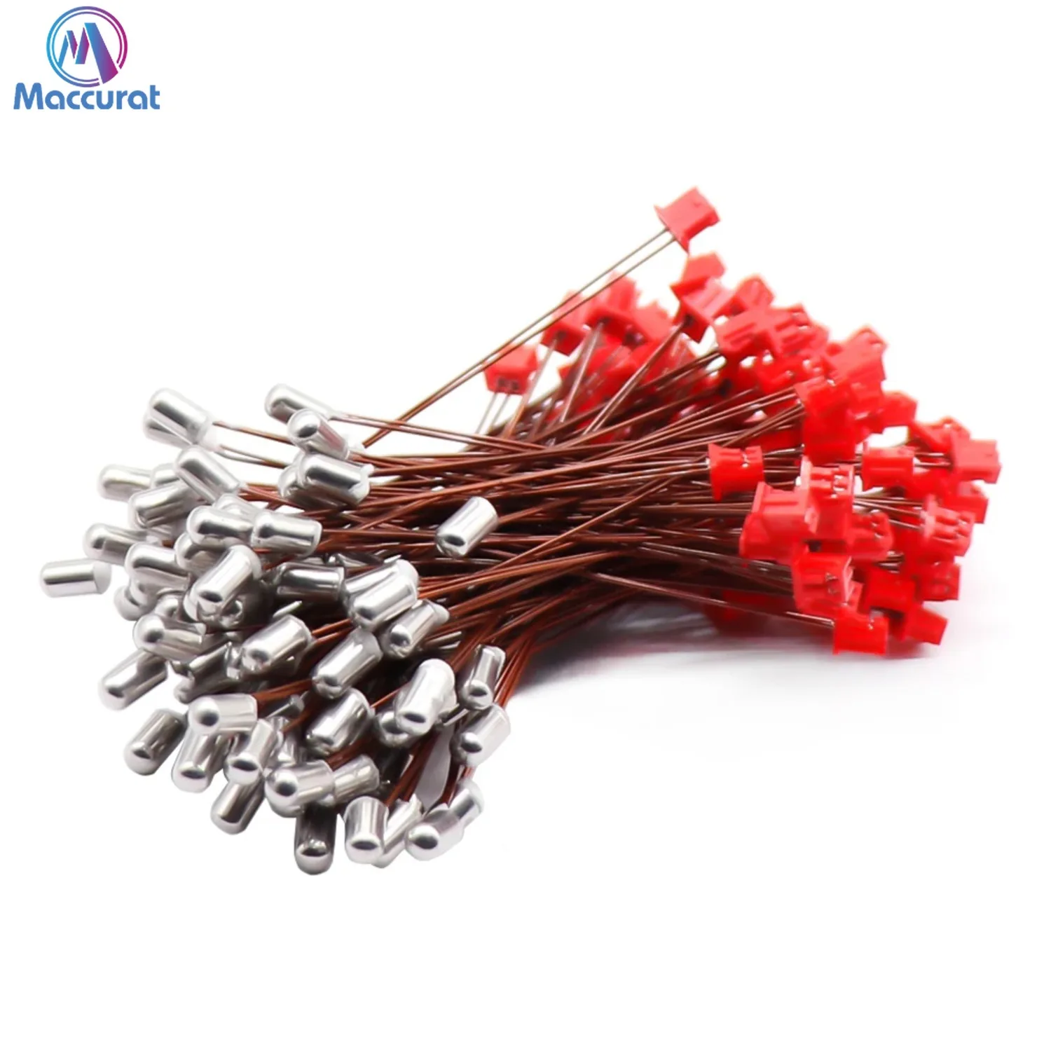 100K Thermistor Temperature Sensor XH1.25 Terminal 3D Printer Parts 24V 40W Cartridge Heater for Ender-3 S1 Hotend Replacement