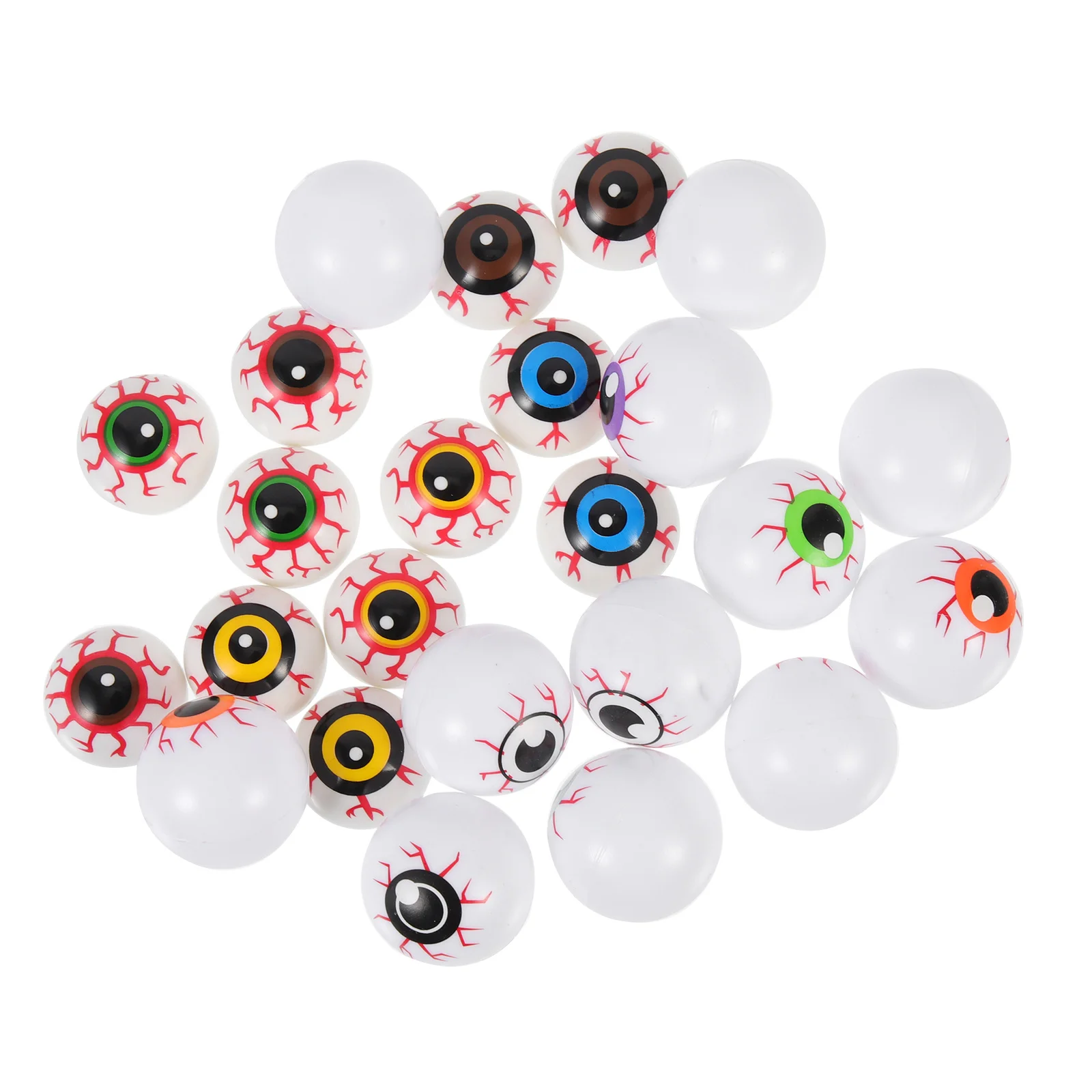 

24Pcs Eyeball Props Premium Scary Halloween Decorations for Party Fountain Haunted House Decoration Horror