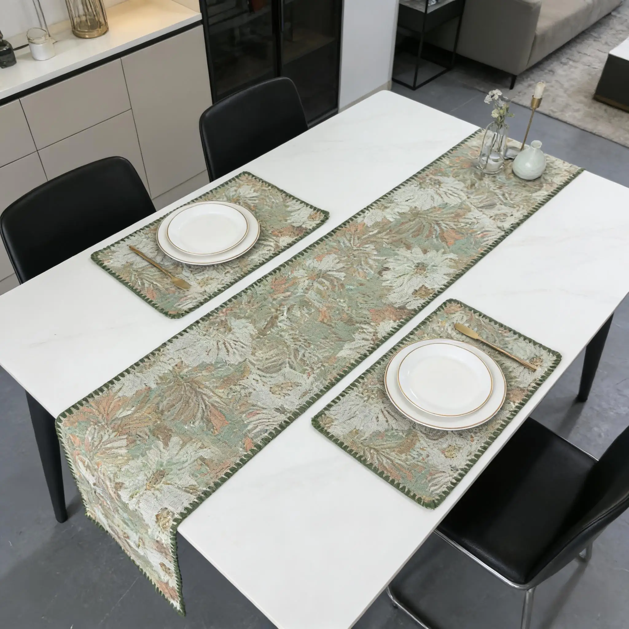Simple DecorativeTable Runner Nordic Cotton Linen Table Runner, Nice Table Runner for Dining Table, TV Cabinet & Center Table