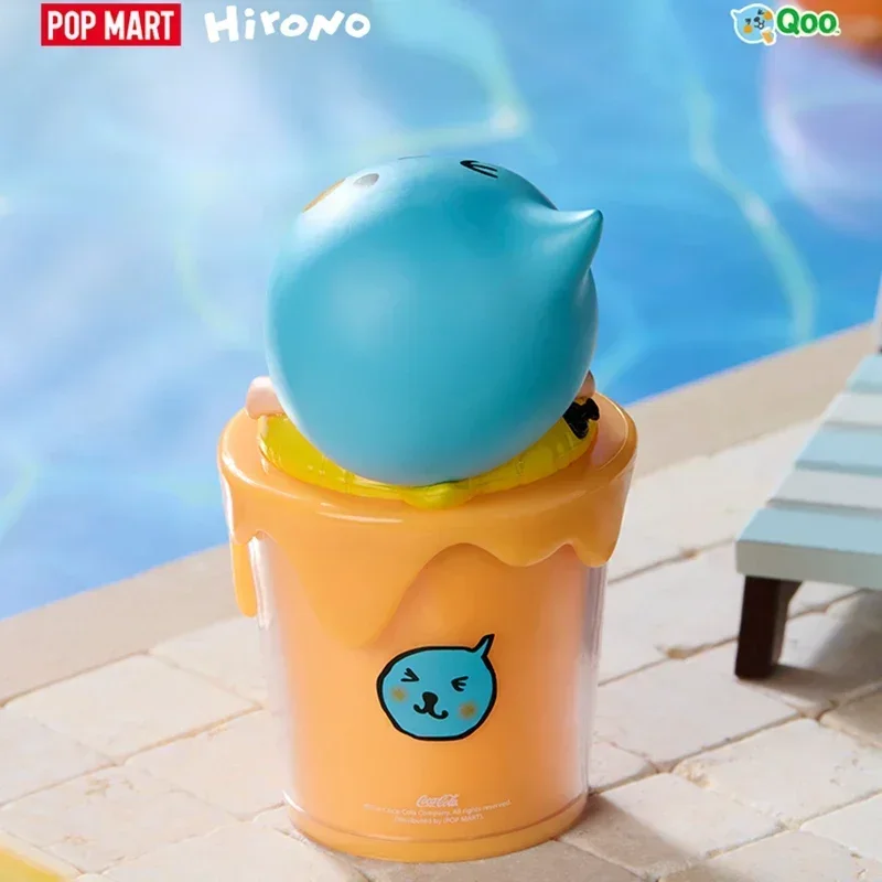 

POP MART Hirono X Qoo Blushing After Drinking Series Blind Box Guess Bag Desktop Decoration Cute Model Gift Girl Toys Anime