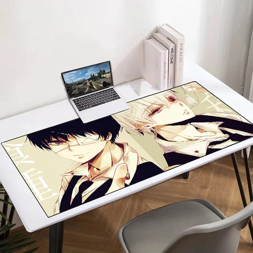 

Tokyo Ghoul Anime Cartoon Mousepad Mouse Mat Desk Mat With Pad Gaming Accessories Prime Gaming XXL Keyboard