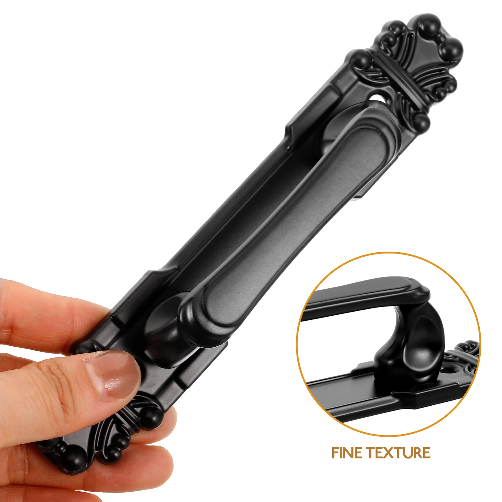 2 buah gagang pintu gudang tarikan geser permukaan dipasang pegangan lemari aksesoris furnitur logam tembaga