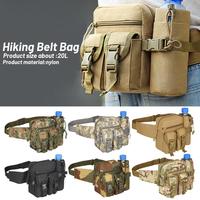 New Tactical Waist Bag Waterproof Nylon Men Fanny Pack Hiking Outdoor Camping Shoulder Bum Belt Sport Chest Bags 2025