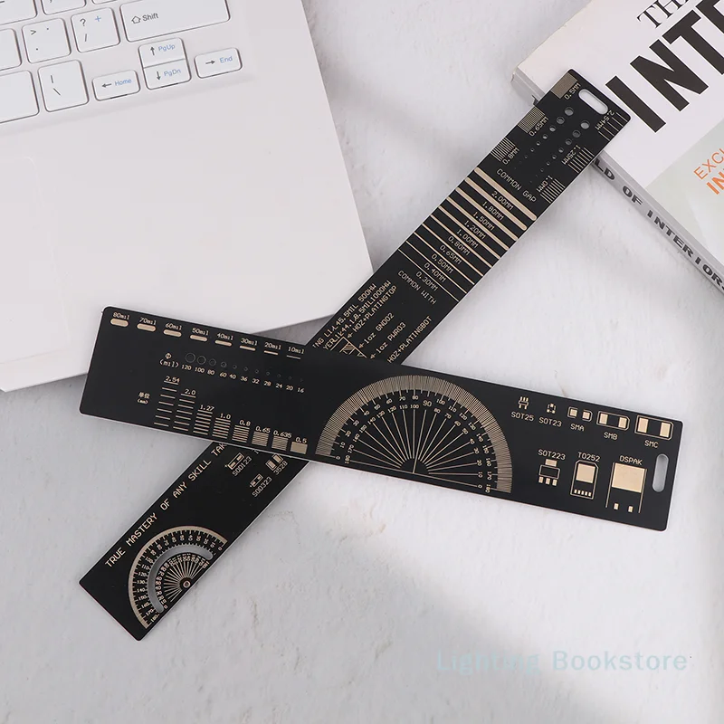 20CM/25CM PCB Ruler PCB Engineering Ruler PCB Engineering Ruler PCB Packaging Unit Engineering Ruler