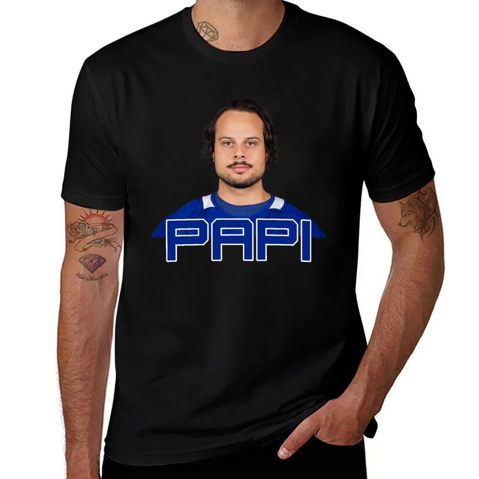 

Auston Matthews Papi T-Shirt essential t shirt anime t shirts for man T-Shirt