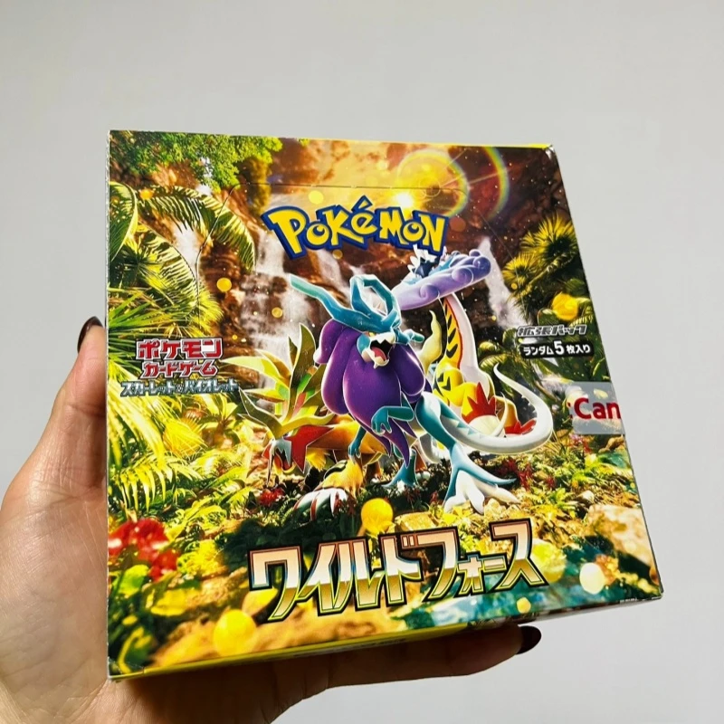 Hot Sale Original Pokemon Card PTCG Japanese Edition Series SV5K SV5M Wild Force Anime Game Trading Cards Genuine Board Game Toy