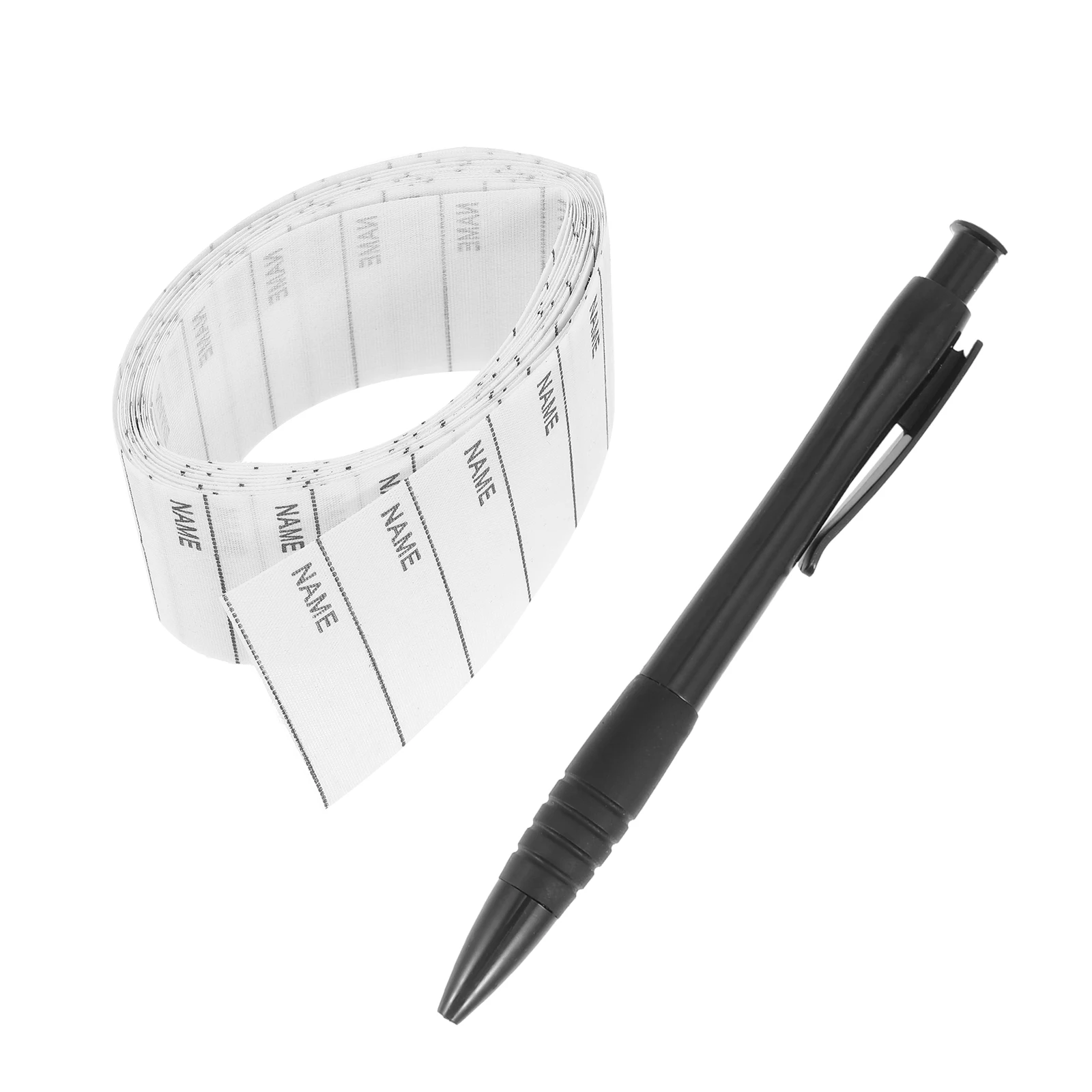 

Writable Washable Labels Clothing Tags Name Label Iron On Pen Cloth Practical School Home Gifts Marker