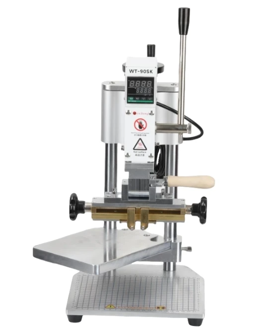 Multi-Functional Quick-Change Mold Hot Stamping Machine for Leather Phone Cases and Notebooks 220v Trademark LOGO Hot Stamping