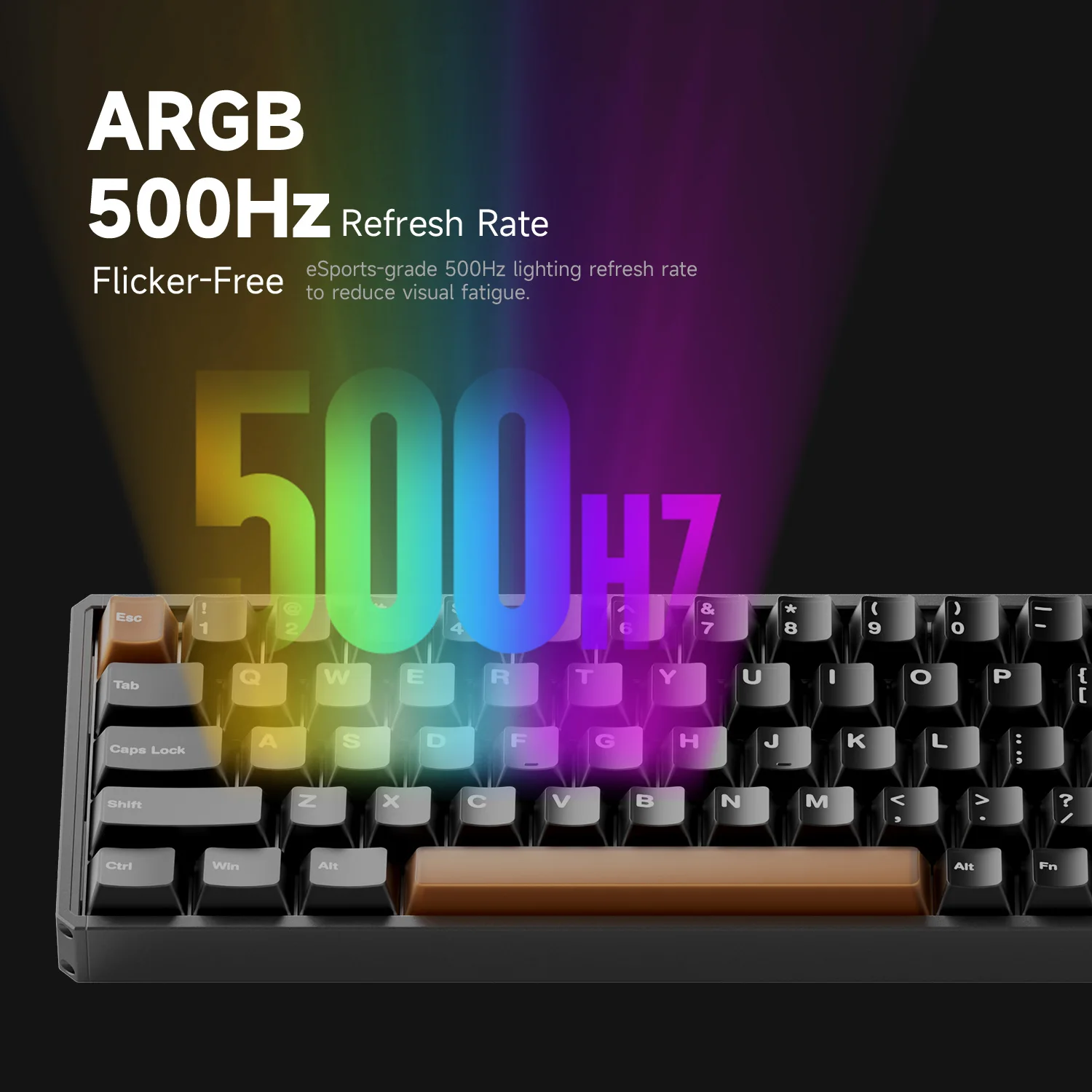 Akko MOD68 HE لوحة المفاتيح 65% التبديل المغناطيسي الزناد السريع 0.005 مللي متر 8K ARGB الألعاب لوحة المفاتيح الميكانيكية المخصصة الألومنيوم CNC طوقا