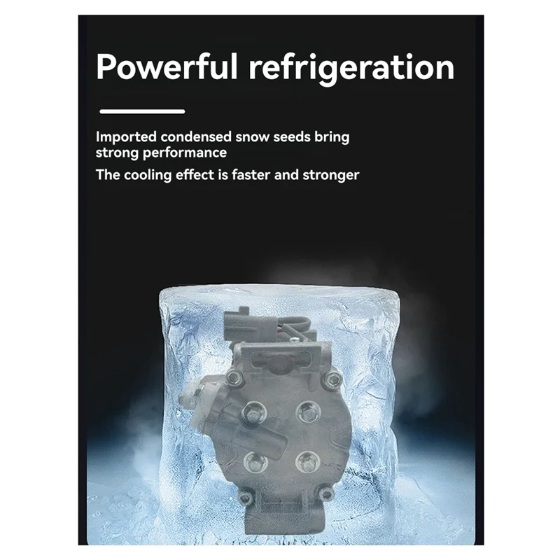 HHTT024 سيارة 12 فولت التيار المتناوب ضاغط لتويوتا كورولا فيرسو Altis 2011-2019 تكييف وضاغط للهواء R134a 6PK-98MM #2