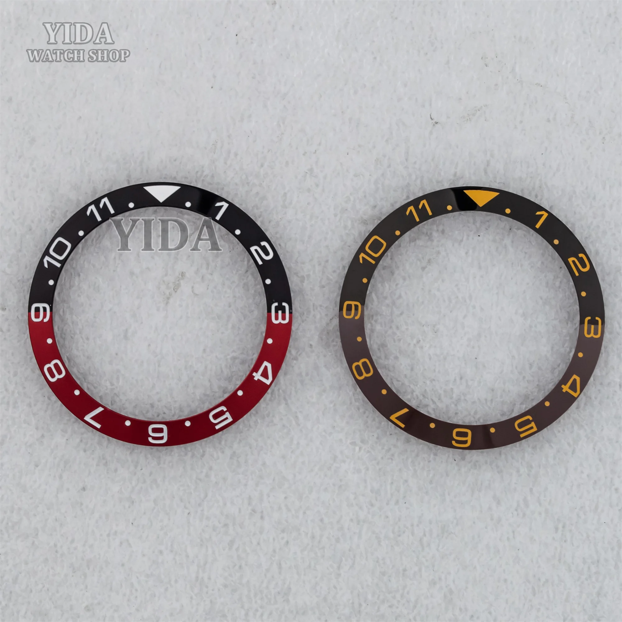 SUB GMT 38 ミリメートルセラミックベゼル時計インサートフィット 40 ミリメートルメンズ腕時計交換アクセサリー時計リング外径フェイス時計部品