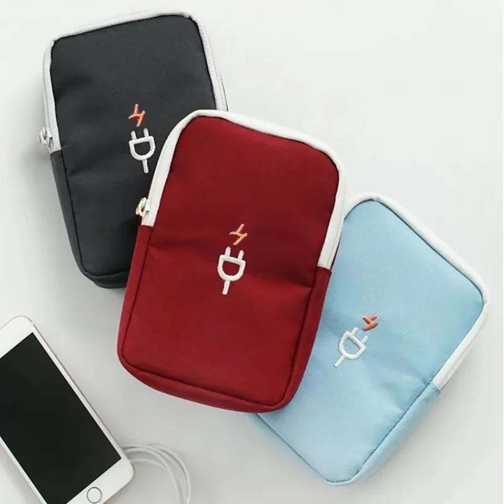 

Travel Gadget Organizer Bag Portable digital cable bag Electronics Accessories Carrying Case Pouch for USB power Bank Shoe bags