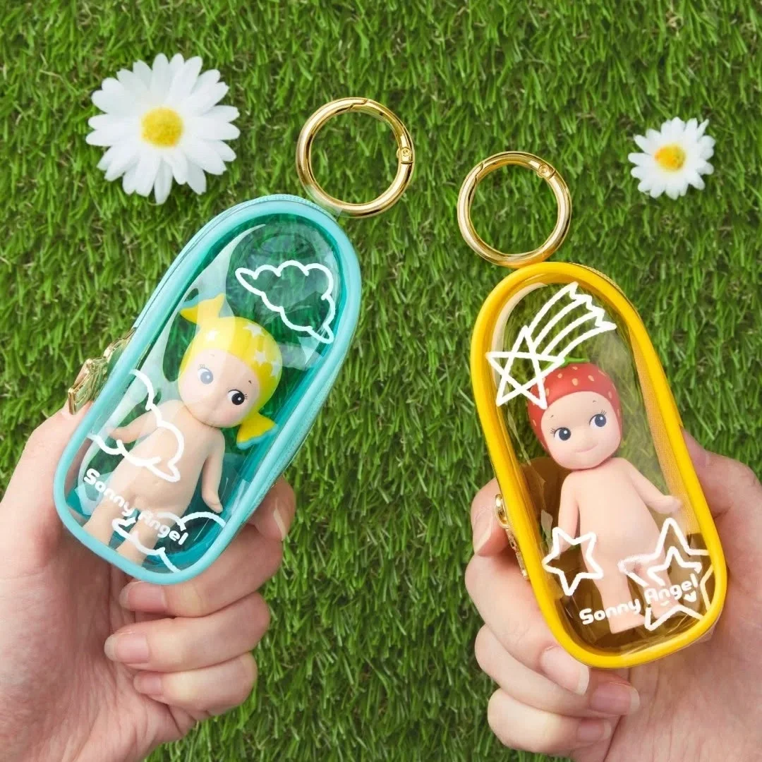 

Чехол Sonny Angel My Bestie, глухая коробка, переноска для фигурок, портативная мини-сумка, прозрачная пылезащитная витрина для хранения, подарок