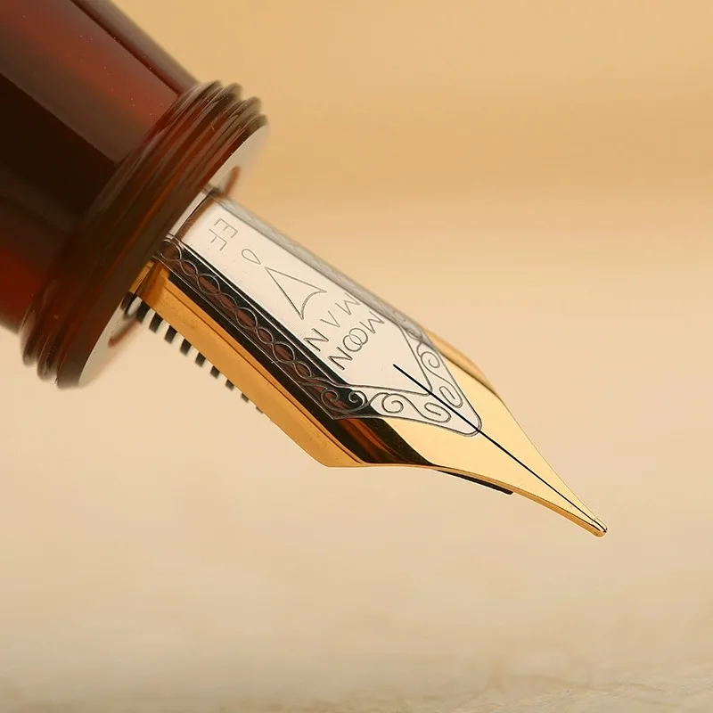 MAJOHN Q1 Krótkie, urocze pióro wieczne, notes do ręcznego prowadzenia, pióro z cienką końcówką, pisanie małymi, grubymi pismami, artykuły biurowe i szkolne, artykuły papiernicze — zdjęcie produktu 4