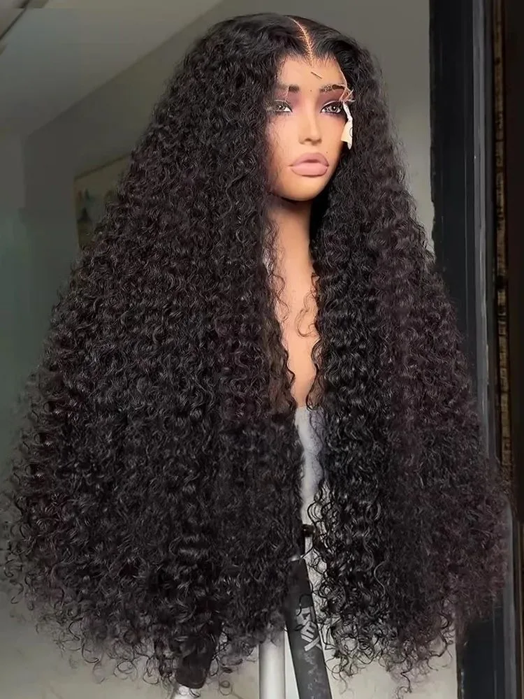 Loose Wave Human Hair Wigs 13X6 Hd Lace Frontal Wig Deep Water Wave Lace Front Wig Brazilian For Black Women 250 Density 40 Inch